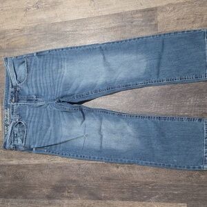 TK Axel Men's Size 36x32 Relaxed Bootcut Open Pocket Flap Jeans